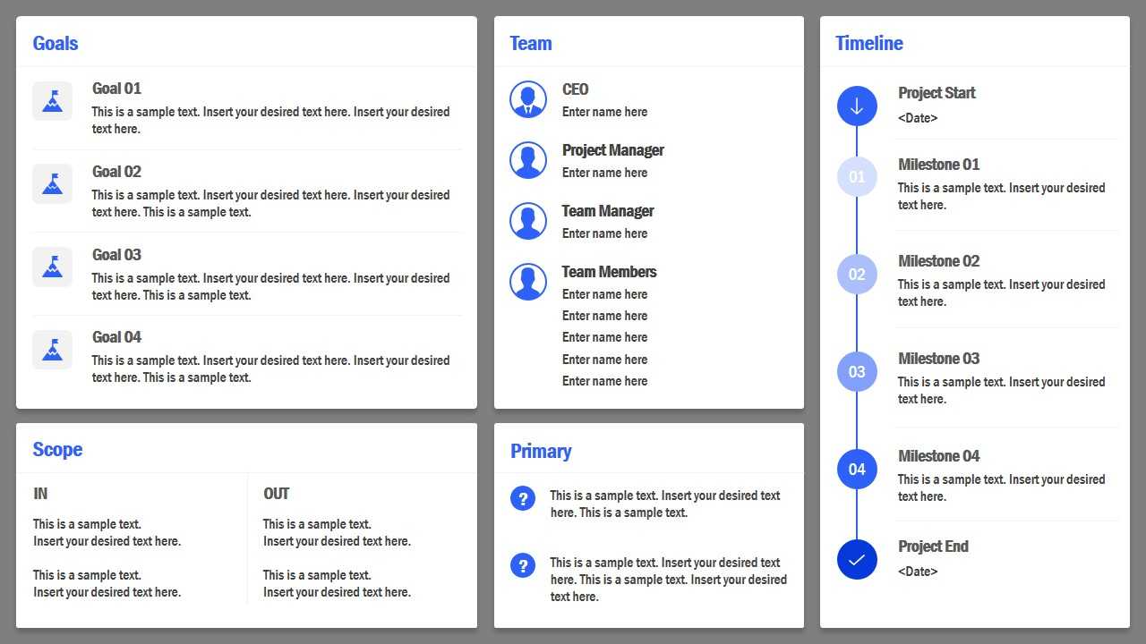 Project Charter Powerpoint Template In Team Charter Template Powerpoint