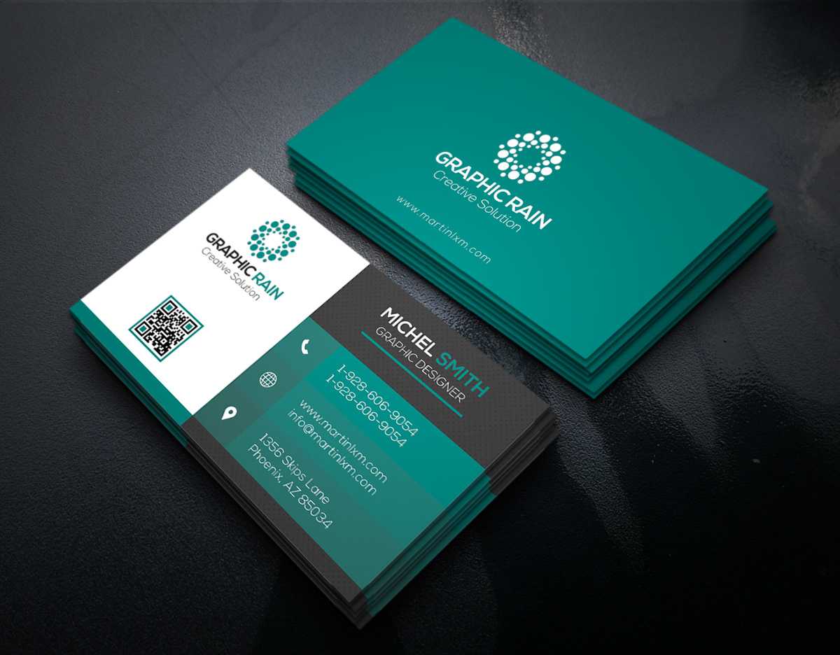 Psd Business Card Template On Behance With Regard To Psd Visiting Card Templates