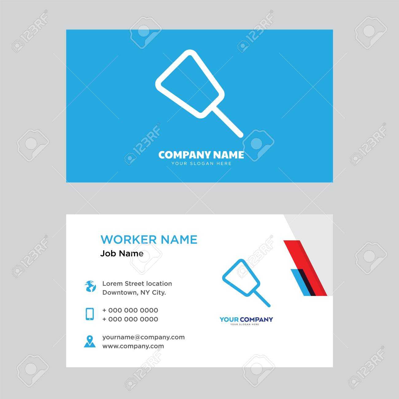 Push Pin Business Card Design Template, Visiting For Your Company,.. With Regard To Push Card Template