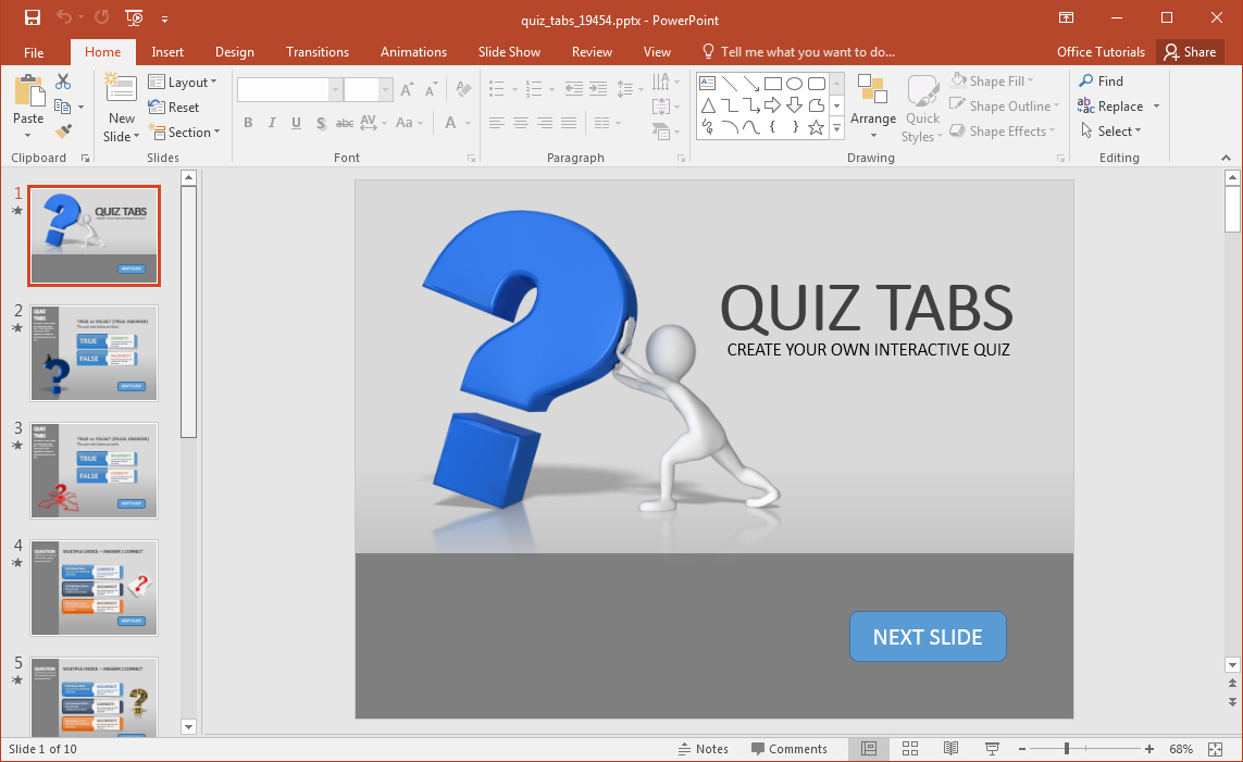 Quiz Powerpoint Templates – Calep.midnightpig.co In Trivia Powerpoint Template