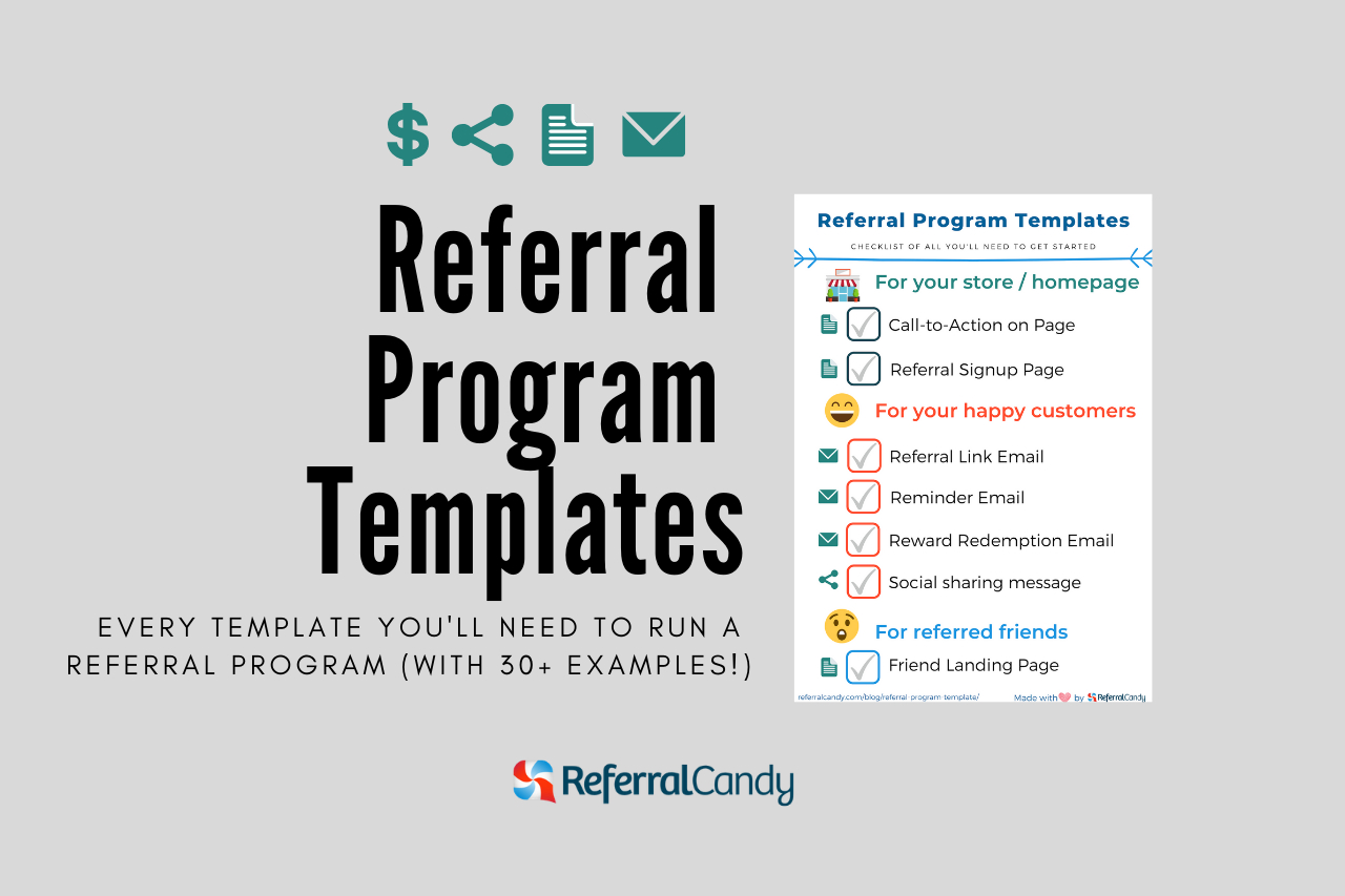 Real Life Referral Program Templates That You Can Steal Throughout Referral Card Template Free