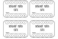 Reward Punch Card Template - Calep.midnightpig.co regarding Free Printable Punch Card Template