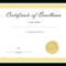 Sample Certificate Of Excellence – Falep.midnightpig.co Regarding Free Printable Certificate Of Achievement Template