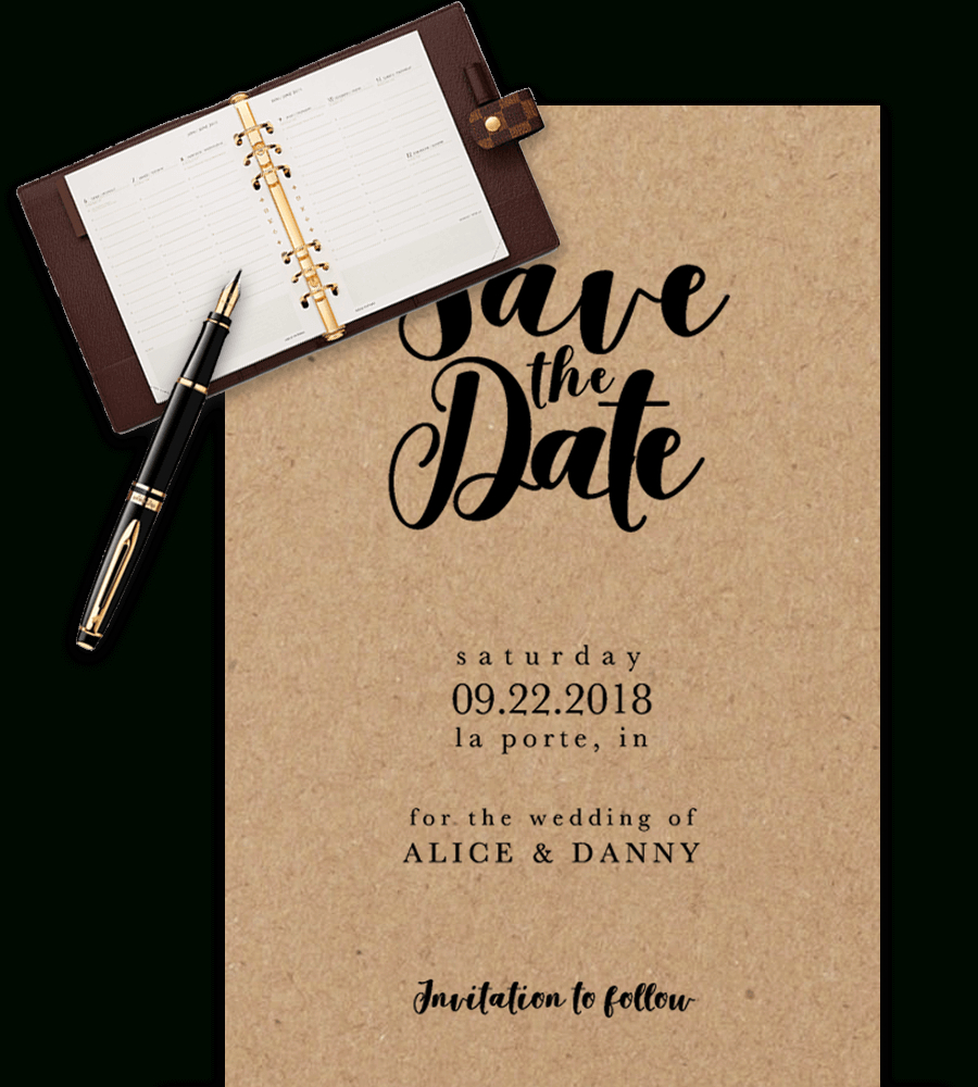 Save The Date Free Templates Download – Falep.midnightpig.co Pertaining To Save The Date Cards Templates