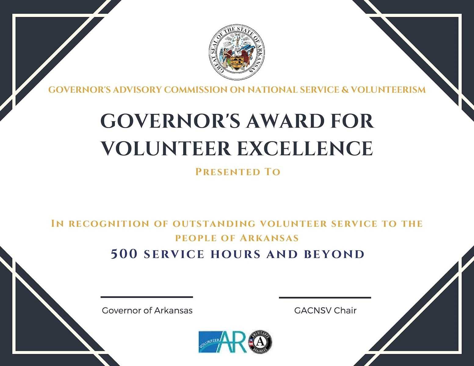 Service Awards Certificates – Calep.midnightpig.co Intended For Volunteer Of The Year Certificate Template