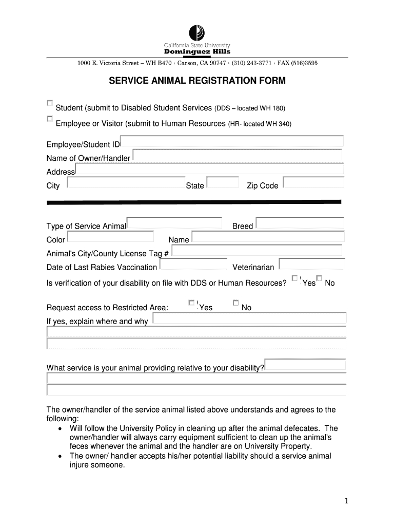 Service Dog Certification Download – Fill Online, Printable Throughout Service Dog Certificate Template