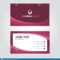 Shades Of Violet Elegant Modern Business Card Design With Regard To Modern Business Card Design Templates