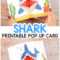 Shark Pop Up Card – Easy Peasy And Fun Throughout Free Printable Pop Up Card Templates