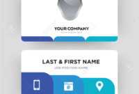 Shield, Business Card Design Template, Visiting For Your Company, Modern  Creative And Clean Identity Card Vector in Shield Id Card Template
