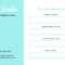 Simple Aqua And White Dentist Appointment Card – Templates Pertaining To Dentist Appointment Card Template