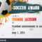 Soccer Certificate Template Football Ball Icon | Royalty In Soccer Certificate Template