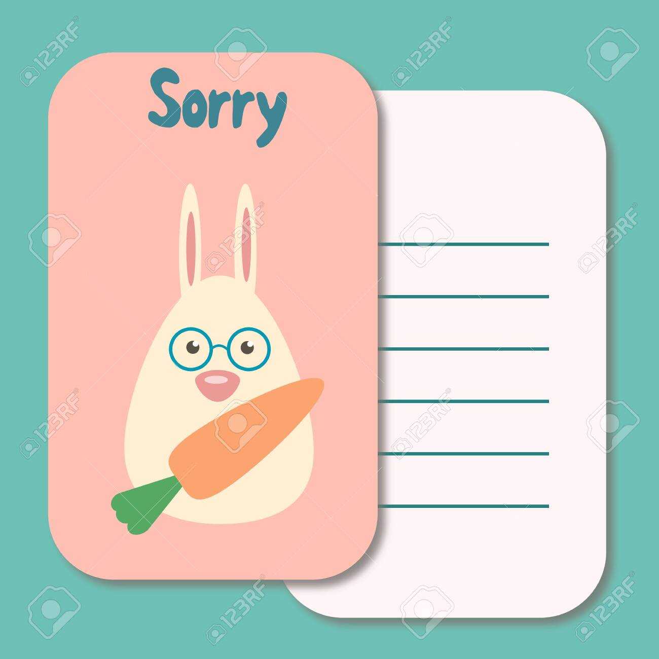 Sorry Card Template – Falep.midnightpig.co Regarding Sorry Card Template