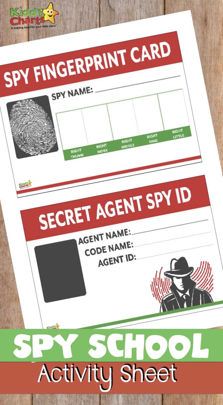 Spy Kids Activities: Free Printables For Your Budding James Throughout Spy Id Card Template