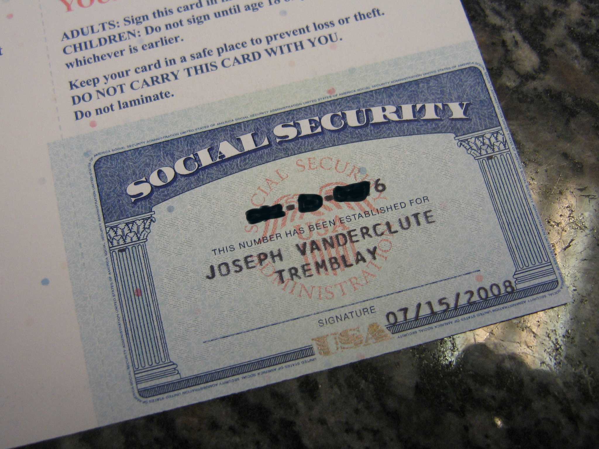 Ssn Card Template. Social Security Card Royalty Free Stock Regarding Social Security Card Template Free