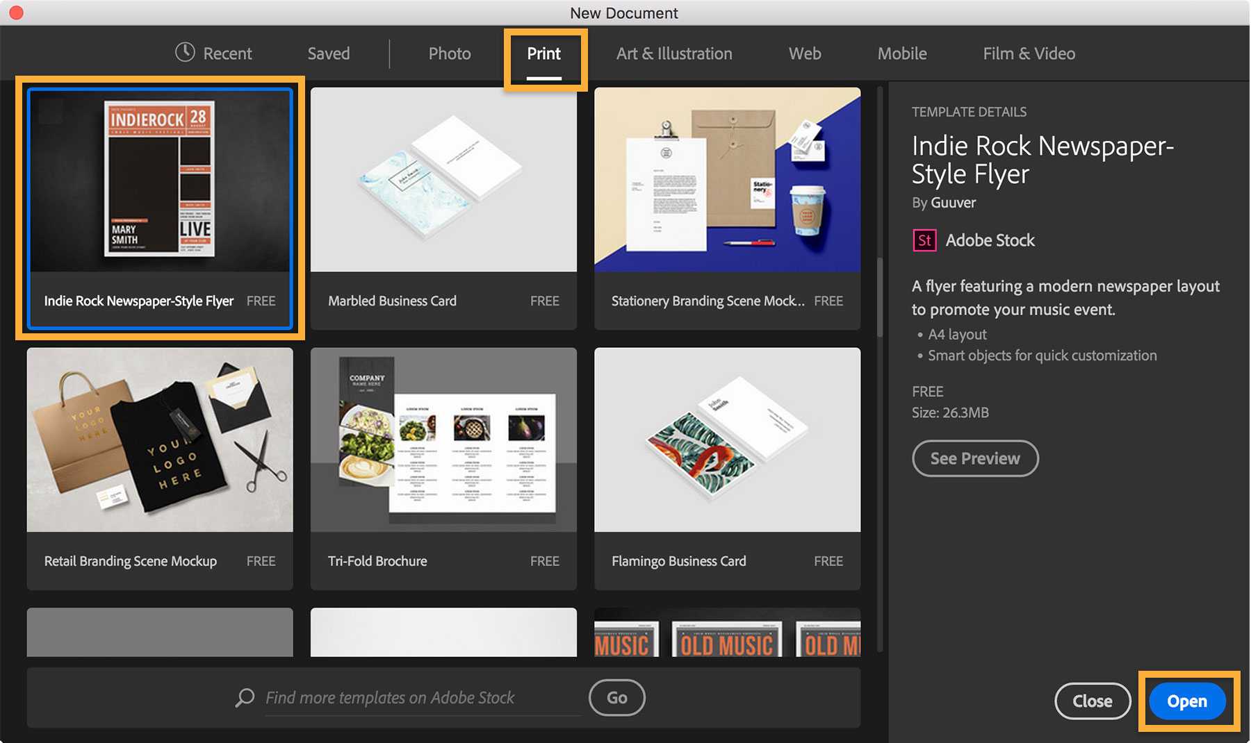 Start Designing With Adobe Stock Flyer Templates In Regarding Brochure Templates Adobe Illustrator