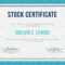Stock Certificate Template Inside Corporate Share Certificate Template