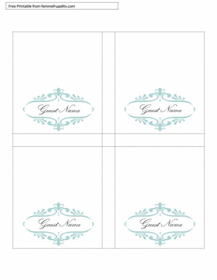 Table Tent Signs Template - Calep.midnightpig.co For Imprintable Place Cards Template