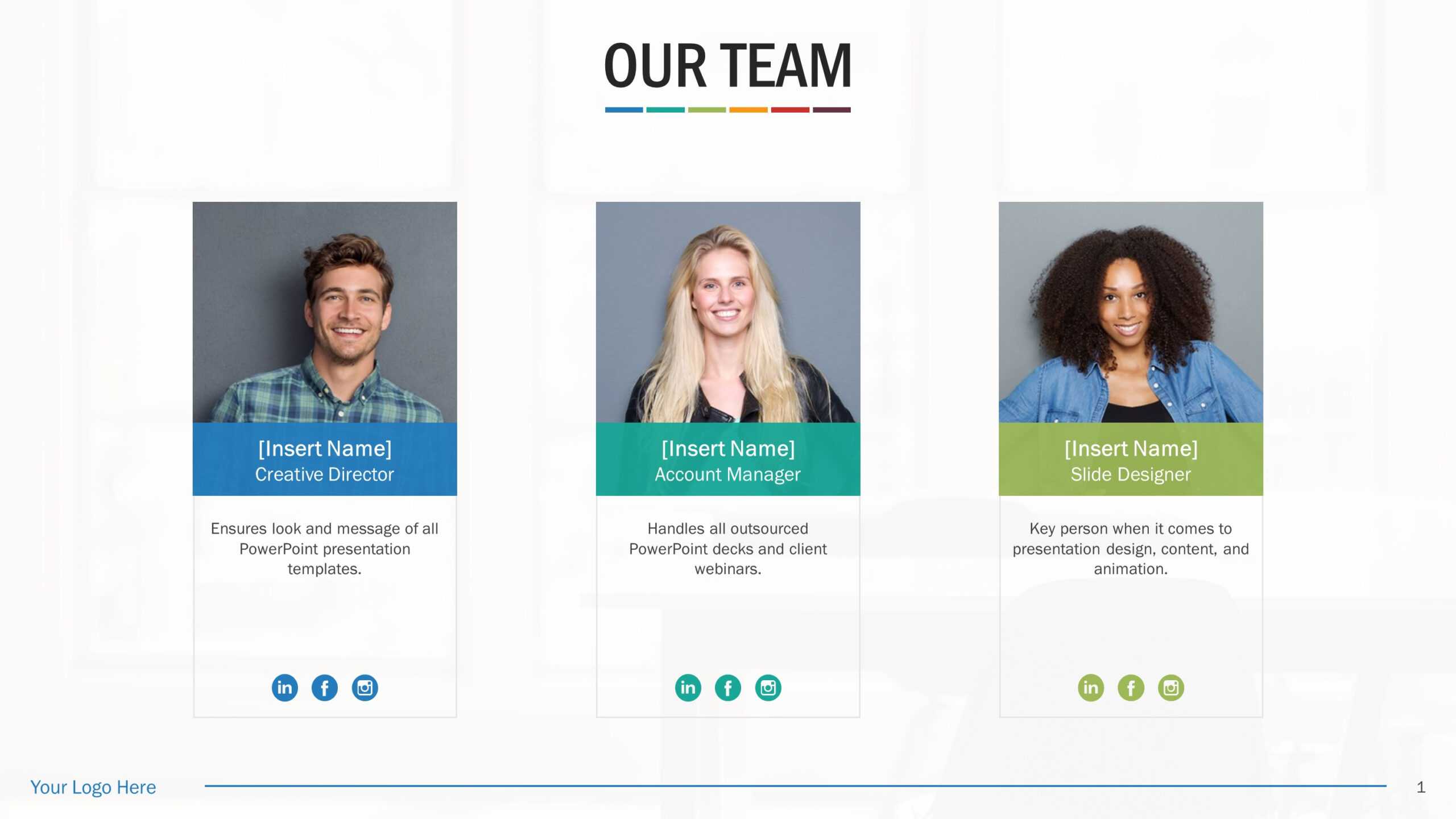 Team Biography Template - Dalep.midnightpig.co In Biography Powerpoint Template