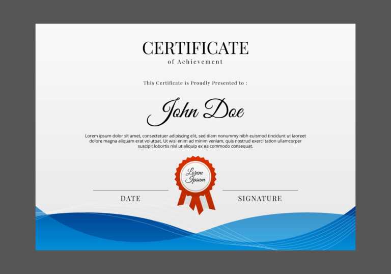 Superlative Certificate Template