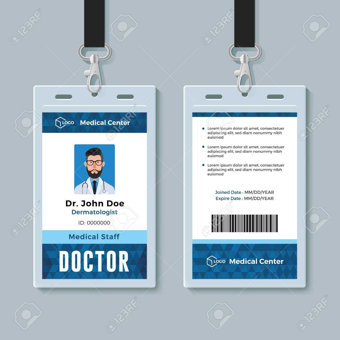 Template For Id Badge – Calep.midnightpig.co Intended For Shield Id Card Template