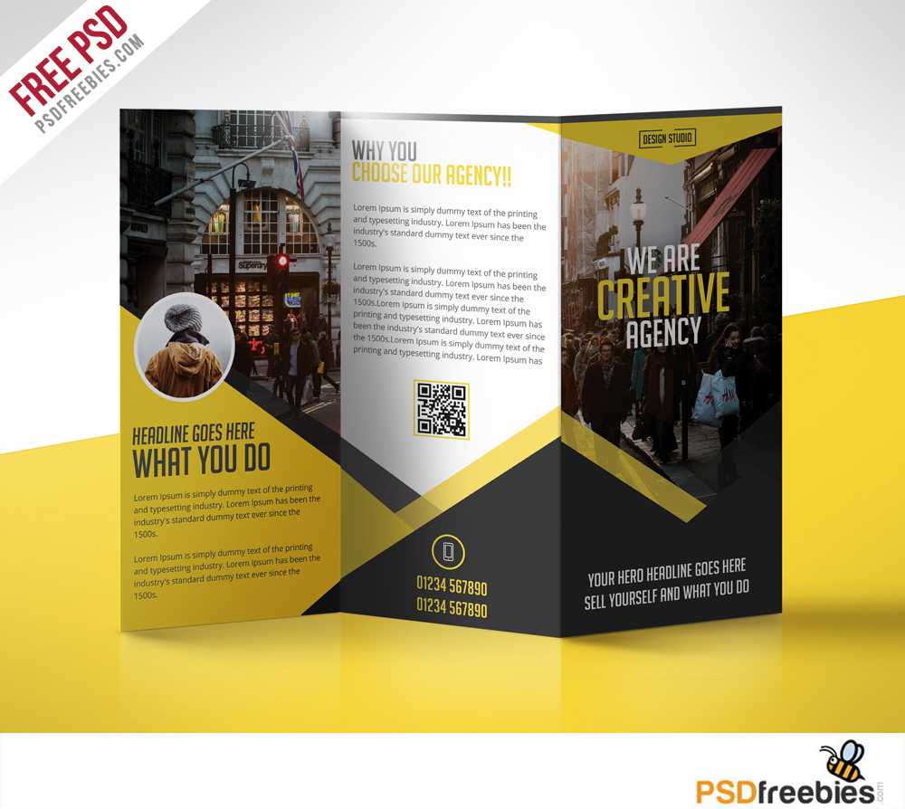 Template Tri Fold Brochure Free – Falep.midnightpig.co In Free Brochure Template Downloads