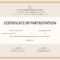 Templates For Certificates Of Participation – Calep Inside Certificate Of Participation Template Ppt