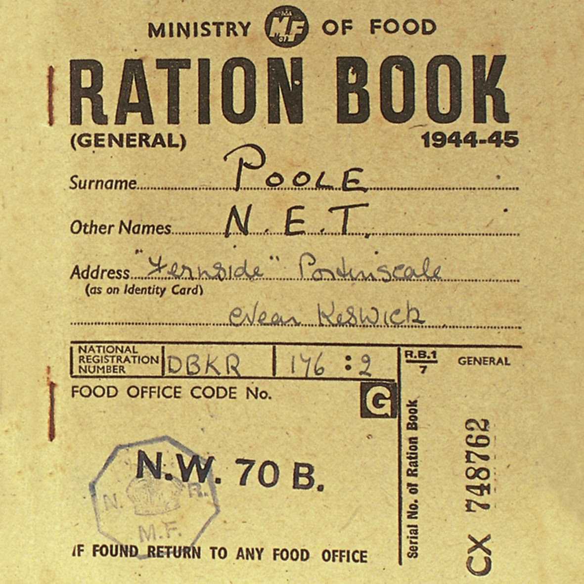 The Olde Curiosity Blog: #ww2 Rationing In The Second World Regarding World War 2 Identity Card Template