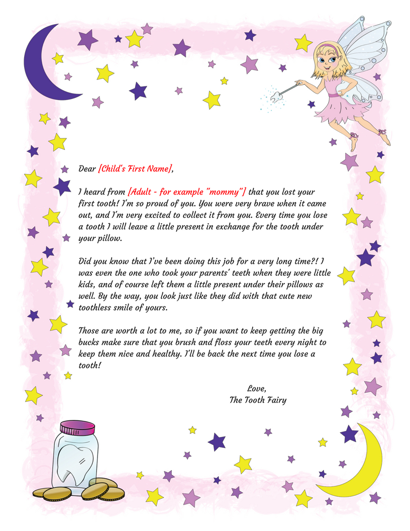 Tooth Template – Dalep.midnightpig.co Inside Tooth Fairy Certificate Template Free