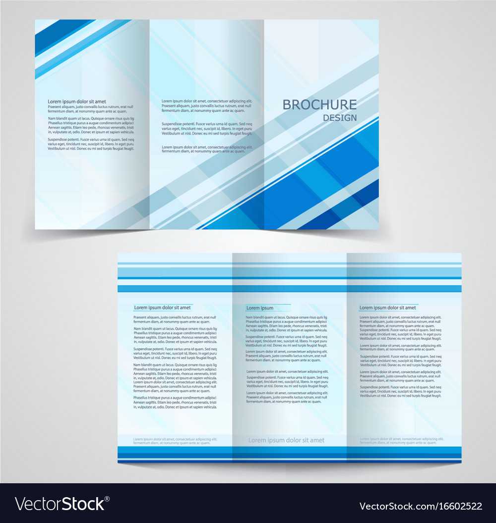 Tri Fold Business Brochure Template Two Sided With Regard To One Sided Brochure Template