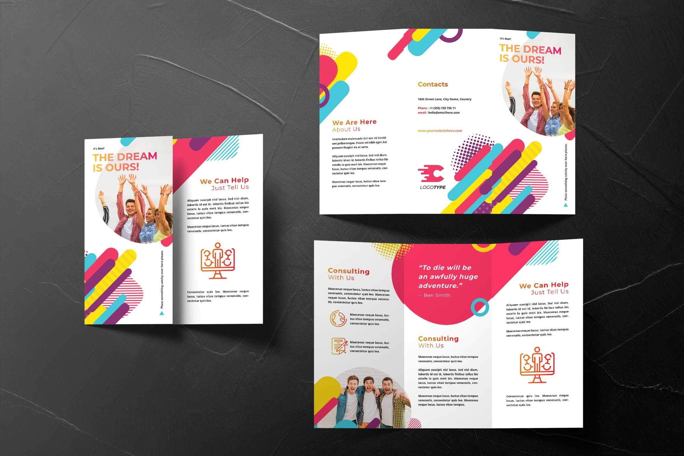 Trifold Brochure – Student Consultant Intended For Student Brochure Template