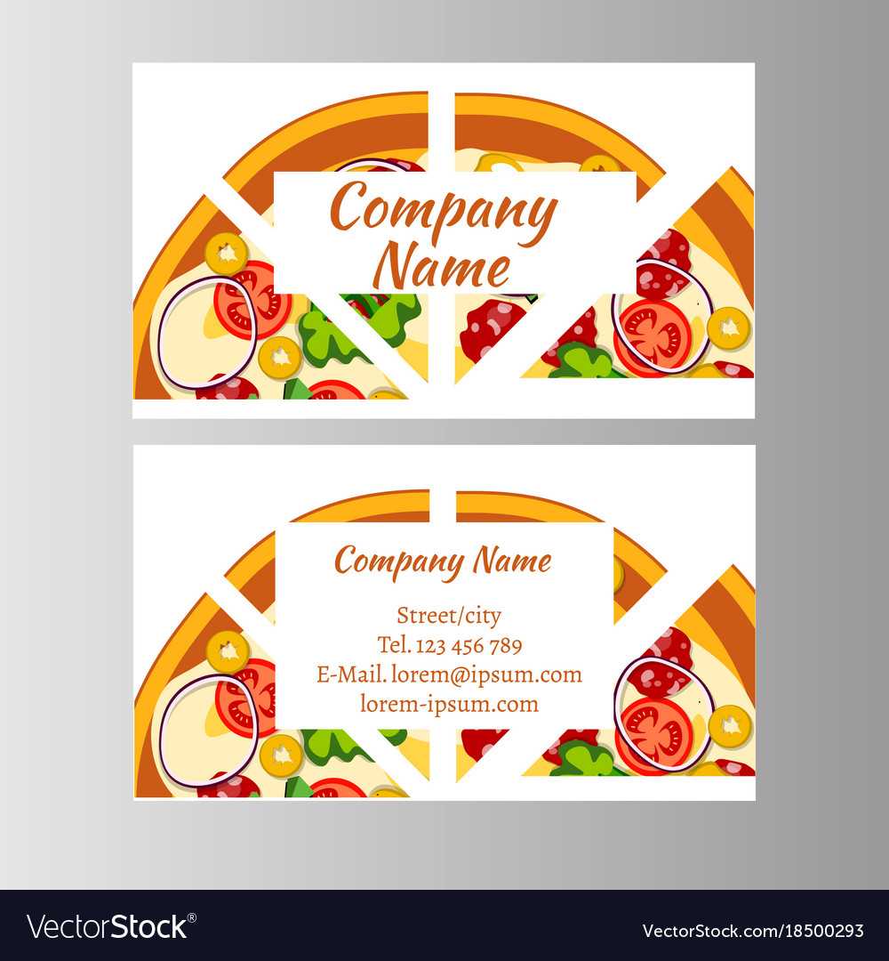 Two Business Card Template For Pizza Delivery With Regard To Frequent Diner Card Template