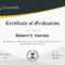 Universal College Graduation Certificate Template pertaining to College Graduation Certificate Template