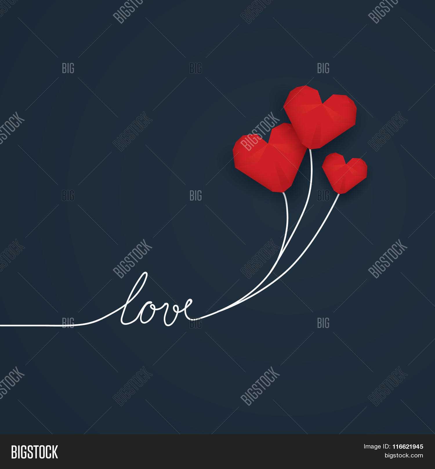Valentine Card Vector & Photo (Free Trial) | Bigstock For Valentine Card Template Word