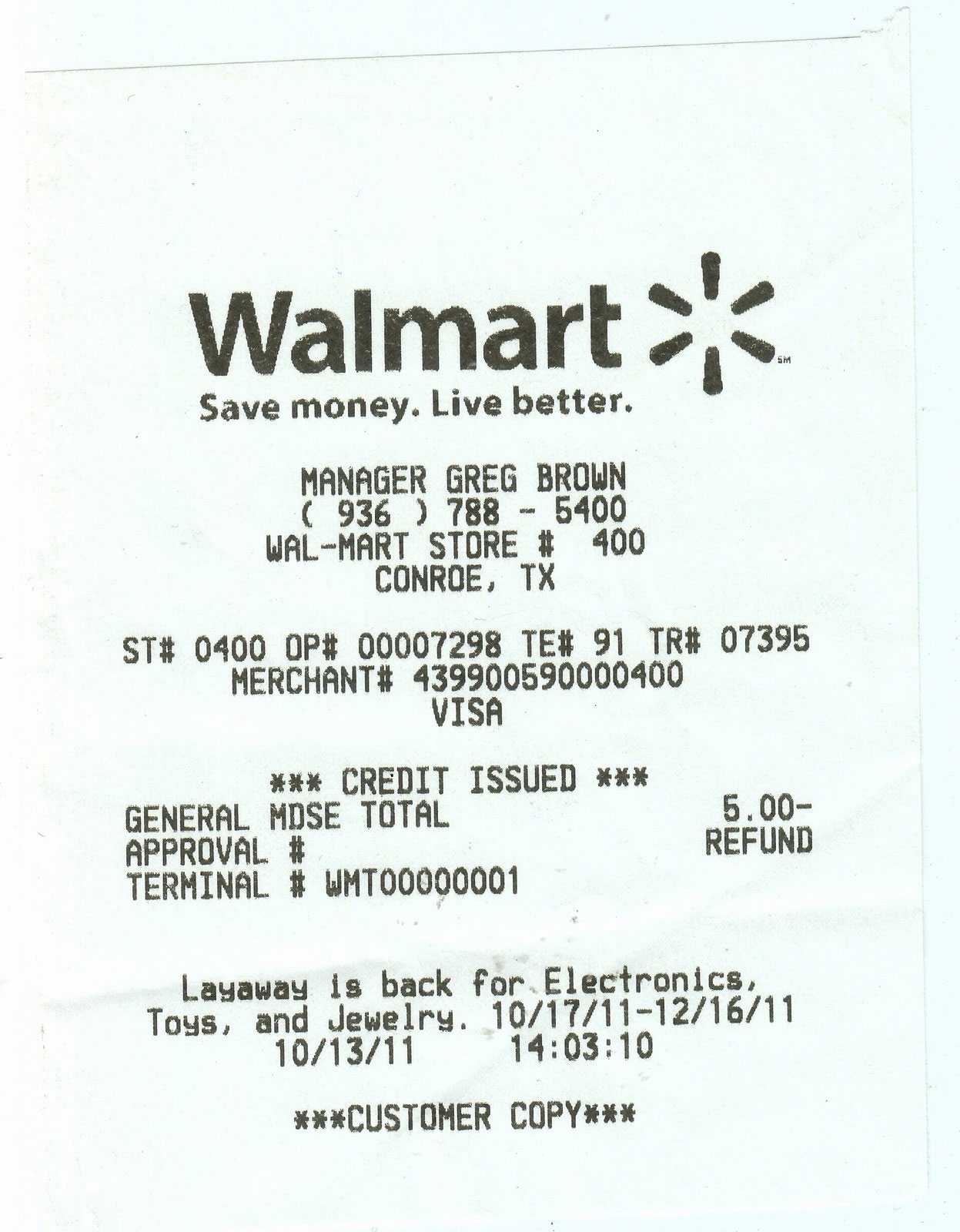 Walmart Receipt Template – Calep.midnightpig.co In Fake Credit Card Receipt Template