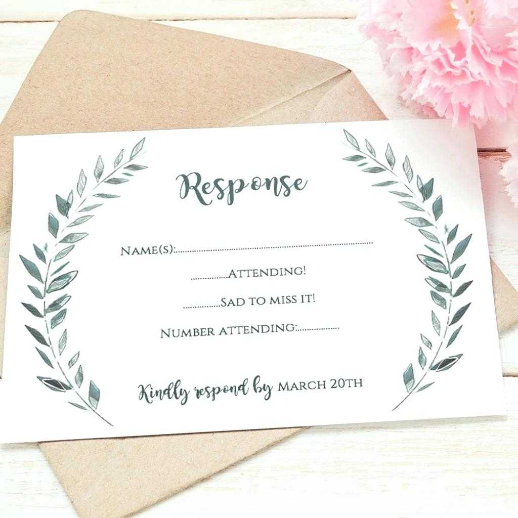 Wedding Cards Template For Rsvp Card – Bestawnings With Template For Rsvp Cards For Wedding