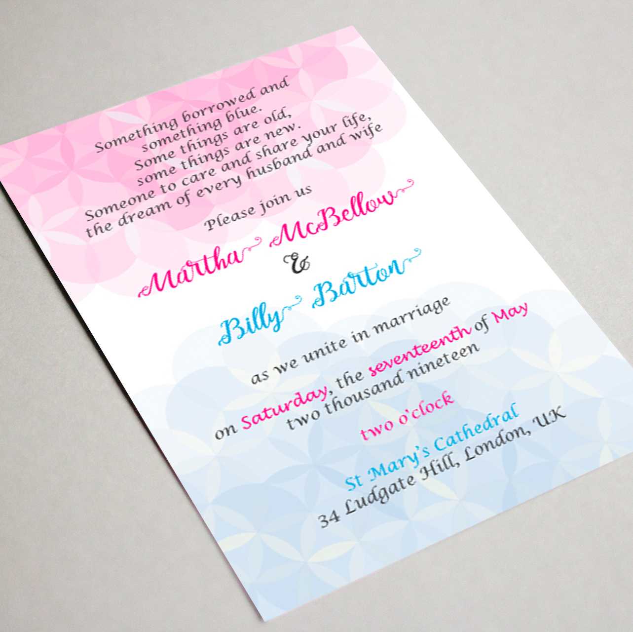 Wedding Invitation Card Template 🎔 "flower Of Life" For Invitation Cards Templates For Marriage