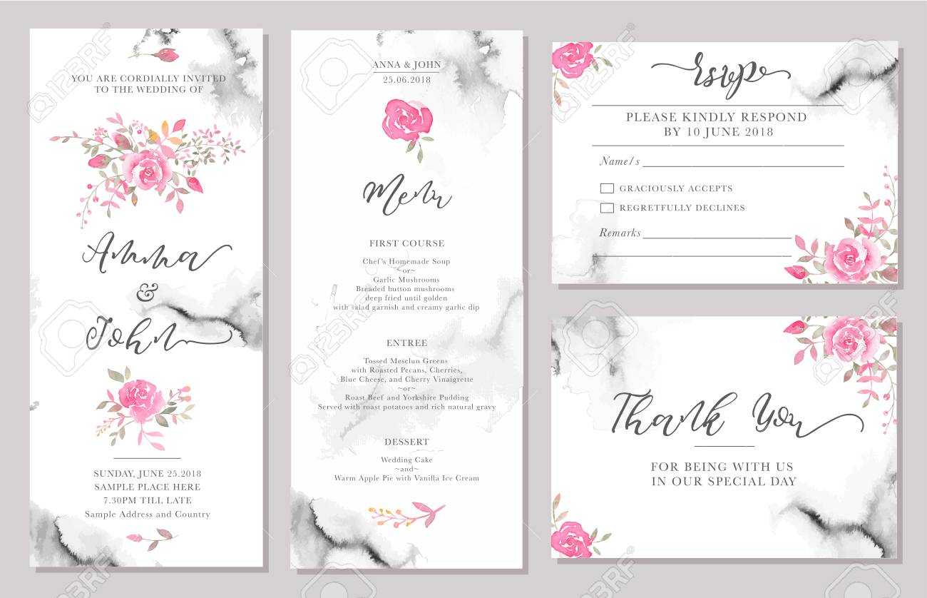 Wedding Invitation Card Templates - Falep.midnightpig.co With Sample Wedding Invitation Cards Templates