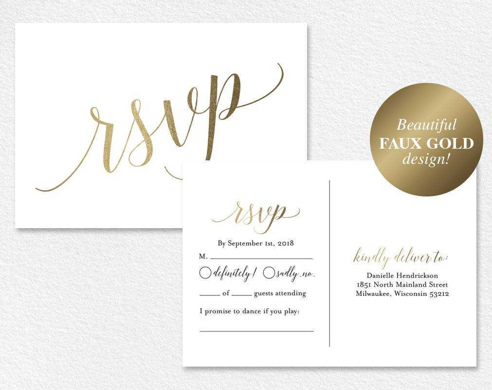 Wedding Rsvp Postcard Templates – Falep.midnightpig.co Inside Free Printable Wedding Rsvp Card Templates