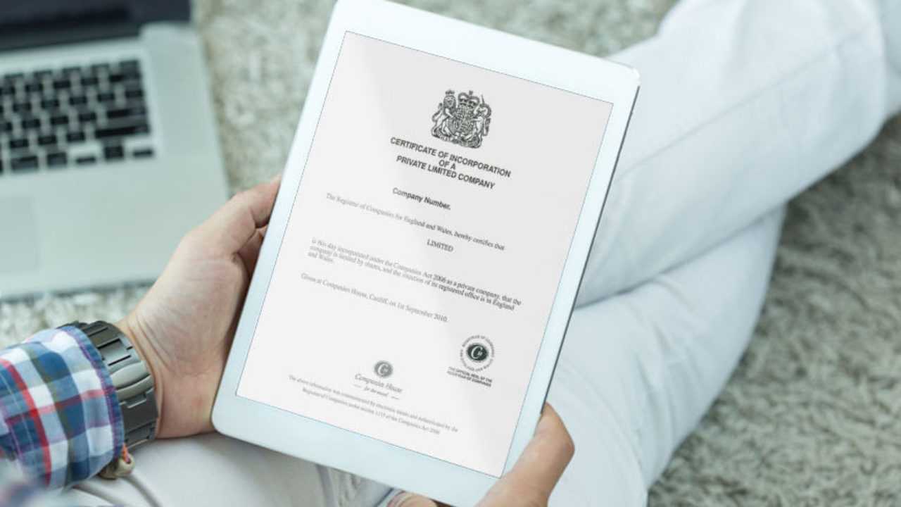 What Is A Certificate Of Incorporation? With Share Certificate Template Companies House