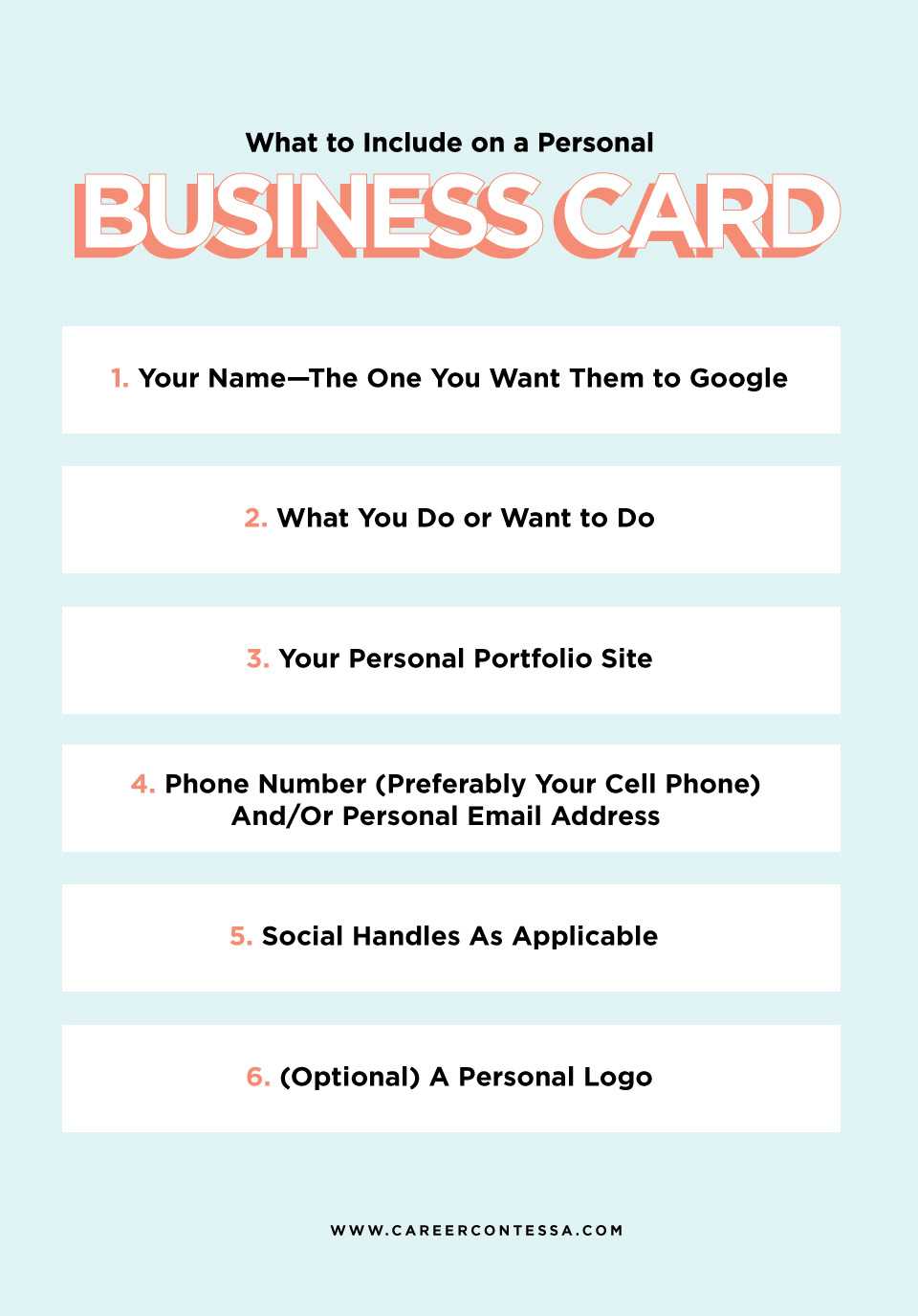 What To Put On A Personal Business Card (+ A Template For Graduate Student Business Cards Template