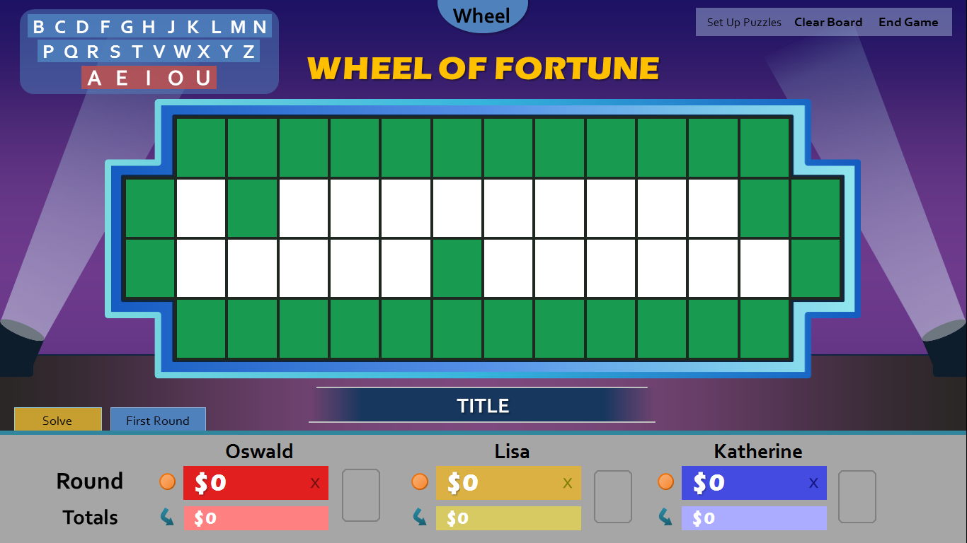 Wheel Of Fortune For Powerpoint – Gamestim With Wheel Of Fortune Powerpoint Game Show Templates