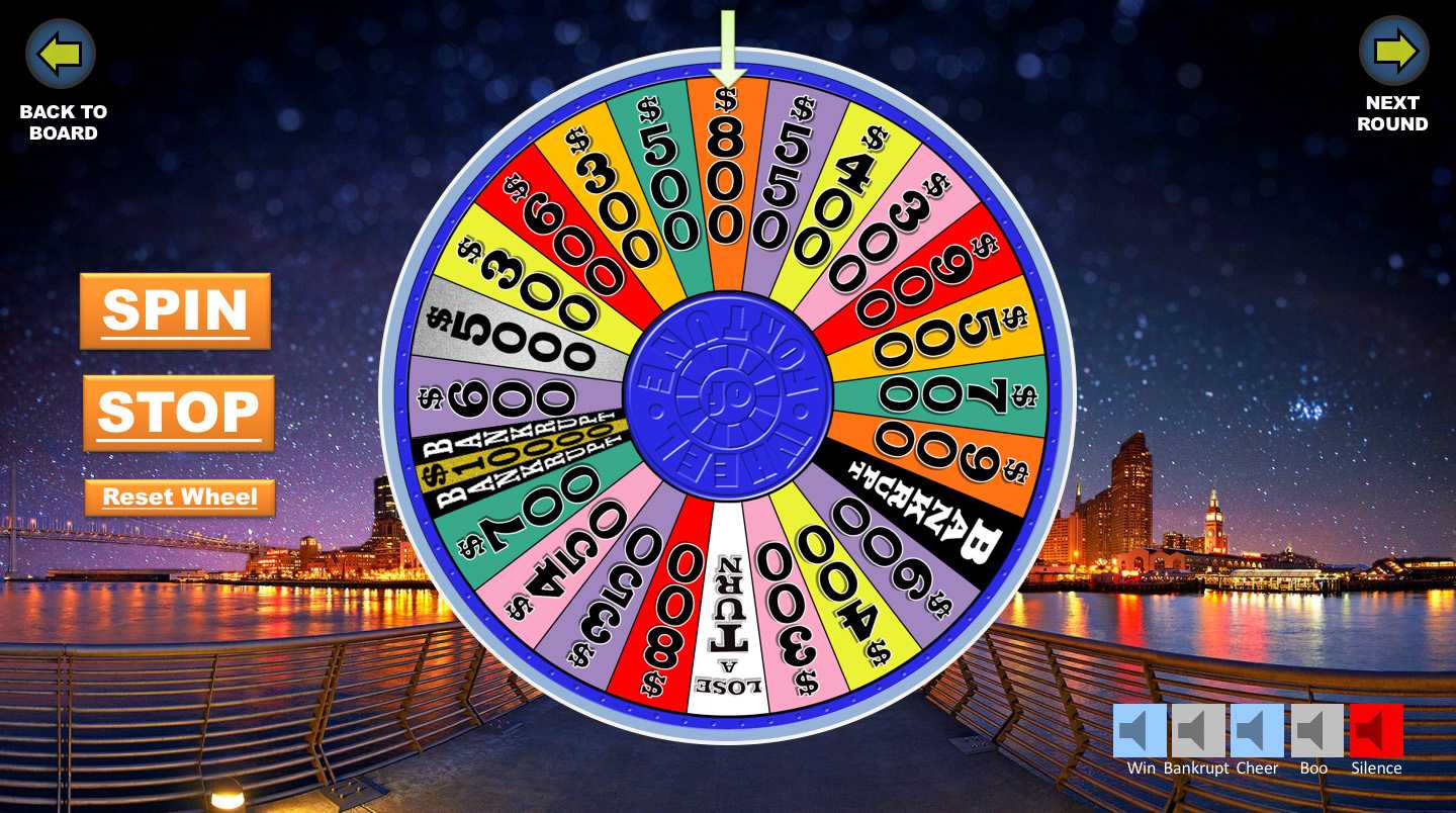 Wheel Of Fortune Powerpoint Game - Youth Downloadsyouth With Wheel Of Fortune Powerpoint Game Show Templates