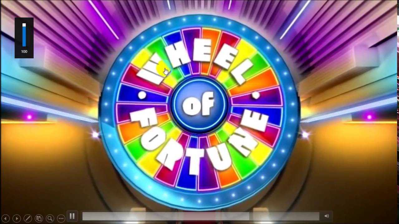 Wheel Of Fortune Powerpoint Version 2016 (Updated) In Wheel Of Fortune Powerpoint Game Show Templates