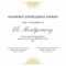 White & Gold Elegant Academic Award Certificate – Templates For Academic Award Certificate Template