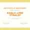 Yellow, Orange And Cream Dots Funny Certificate – Templates Throughout Funny Certificate Templates