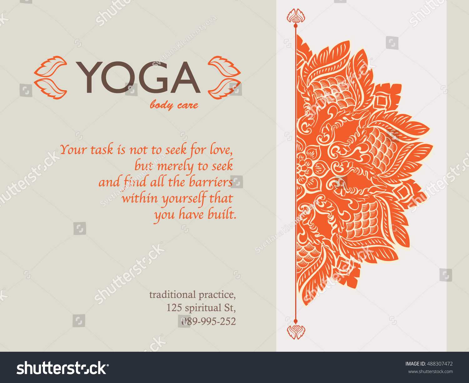 Yoga Gift Certificate Templates | Gift Certificate Templates Intended For Yoga Gift Certificate Template Free
